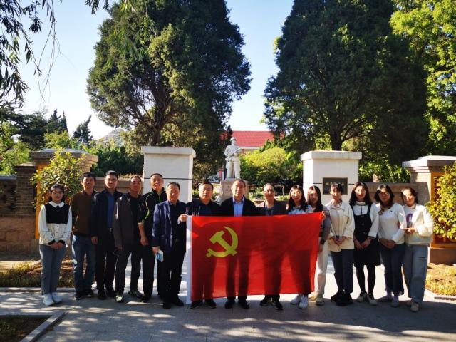 学生工作部党支部赴姚庆祥烈士纪念馆开展党史学习活动 学生在线 青岛 学生工作部党支部赴姚庆祥烈士纪念馆开展党史学习活动 学生在线 青岛